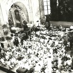 Rehearsing at the Chapel of the Lycee Cornielle