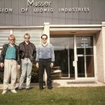 The gang at the Ludwig Musser Plant